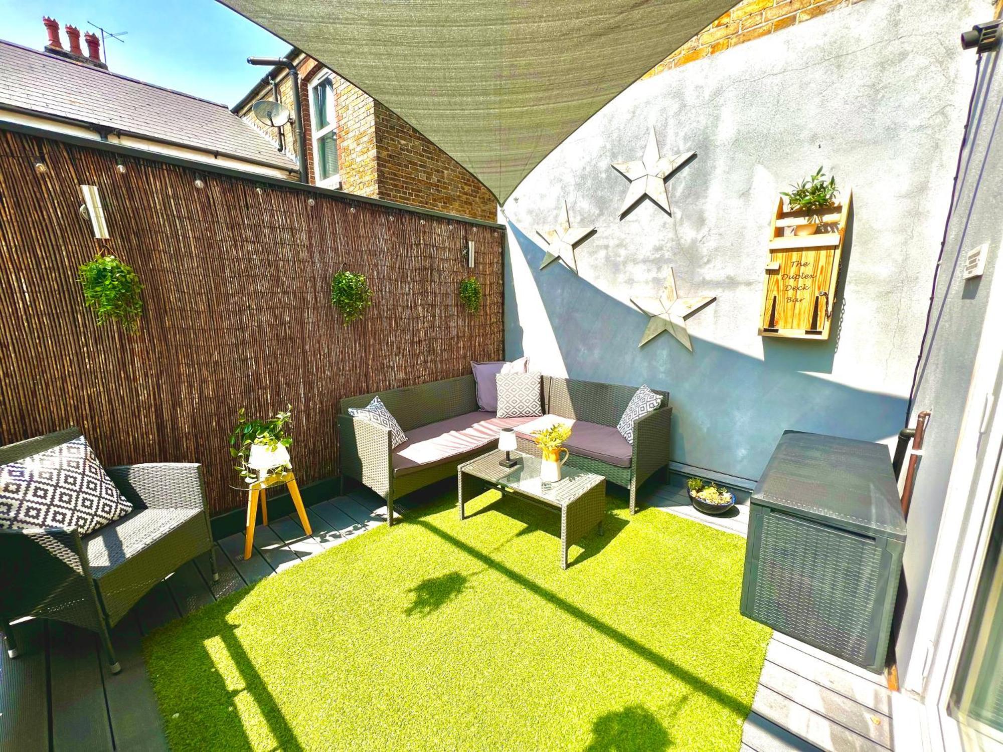 The Duplex Margate With Deck & Living Space Air Conditioning Exterior foto